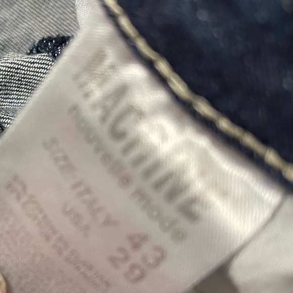 Machine Pour Neuf Mode Distressed Skinny Jeans Size 29. - Picture 3 of 4